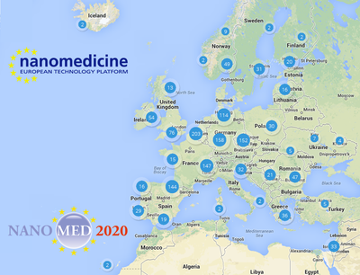 Mapa Europeo de Nanomedicina ya disponible